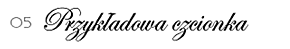 czcionka