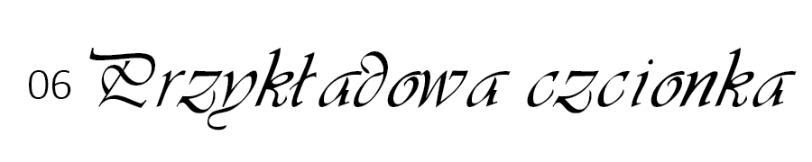 czcionka