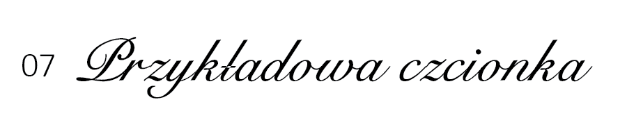 czcionka