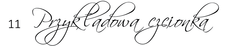 czcionka