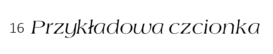 czcionka