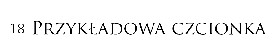 czcionka