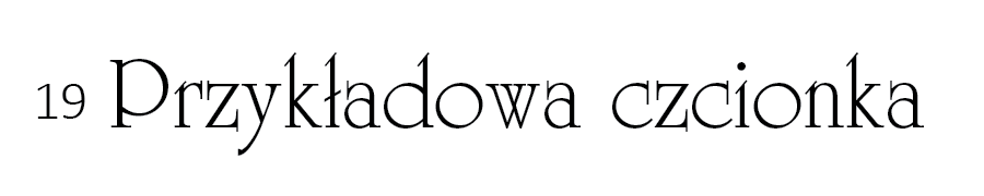 czcionka