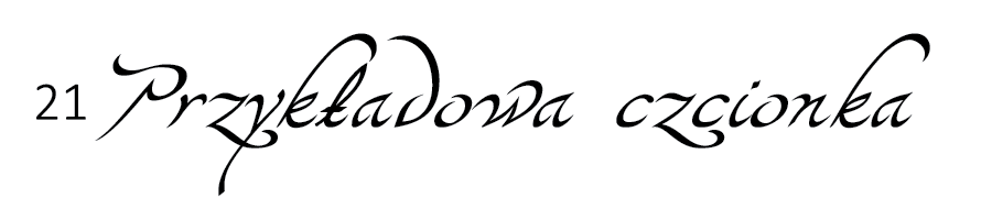 czcionka