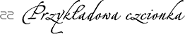 czcionka