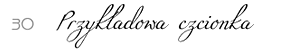 czcionka