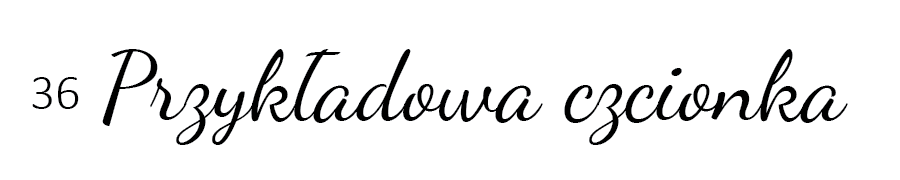 czcionka