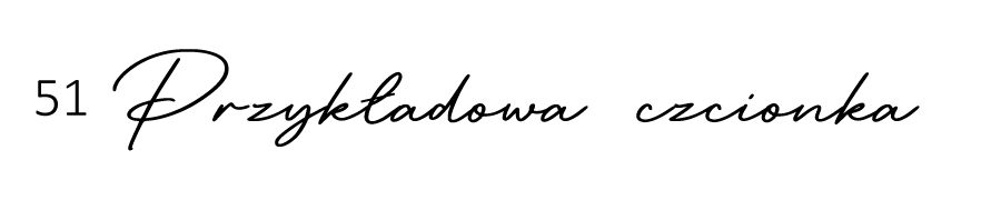 czcionka